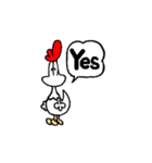 Animated Stickers of Chicken Brothers（個別スタンプ：5）