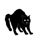 黒猫のチャコ（個別スタンプ：18）
