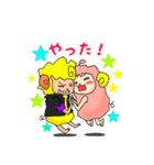 ひつじのウールちゃんとシープくん（個別スタンプ：16）