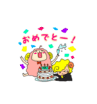 ひつじのウールちゃんとシープくん（個別スタンプ：28）
