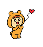 ゆるい山田一くん（個別スタンプ：1）