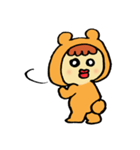 ゆるい山田一くん（個別スタンプ：7）