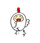 かぶりもの人間（個別スタンプ：9）
