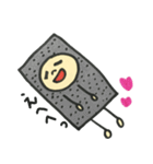 かぶりもの人間（個別スタンプ：25）
