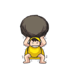 Yellow protecter（個別スタンプ：35）