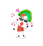 hand-drawing watermelon girl（個別スタンプ：33）