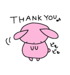 うさぎのおまのちゃんすたんぷ2（個別スタンプ：10）