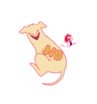 Crazy dog and my crazy world（個別スタンプ：4）