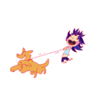 Crazy dog and my crazy world（個別スタンプ：10）