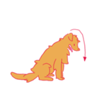 Crazy dog and my crazy world（個別スタンプ：13）