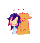 Crazy dog and my crazy world（個別スタンプ：36）