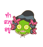 Nong Chompoo cute girl（個別スタンプ：20）