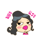 Nong Chompoo cute girl（個別スタンプ：37）