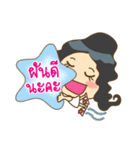 Nong Chompoo cute girl（個別スタンプ：38）