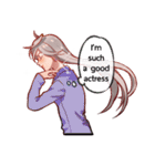 Only Feriya (English Version)（個別スタンプ：36）