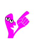 color humans2（個別スタンプ：6）