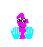 color humans2（個別スタンプ：22）