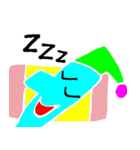 color humans2（個別スタンプ：37）