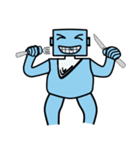 bluerobot（個別スタンプ：8）