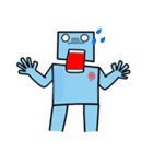 bluerobot（個別スタンプ：11）