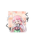 おとめ桜の伝説 「桜花」（個別スタンプ：1）