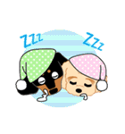 Daks black tan and Toy poodle（個別スタンプ：6）