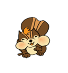 Lovely squirrels（個別スタンプ：5）