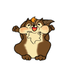 Lovely squirrels（個別スタンプ：8）