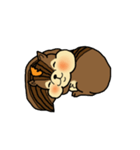 Lovely squirrels（個別スタンプ：17）