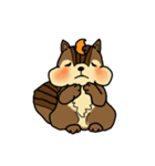 Lovely squirrels（個別スタンプ：20）
