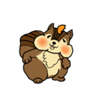 Lovely squirrels（個別スタンプ：21）