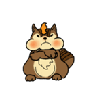 Lovely squirrels（個別スタンプ：27）