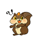Lovely squirrels（個別スタンプ：32）