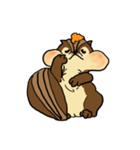 Lovely squirrels（個別スタンプ：34）