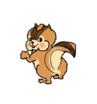 Lovely squirrels（個別スタンプ：38）