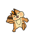 Lovely squirrels（個別スタンプ：39）