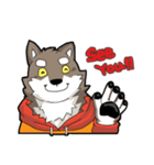 Brown Wolf（個別スタンプ：2）