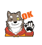 Brown Wolf（個別スタンプ：3）