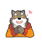 Brown Wolf（個別スタンプ：10）