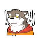 Brown Wolf（個別スタンプ：11）