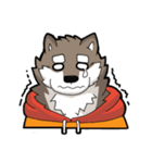 Brown Wolf（個別スタンプ：12）