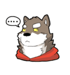 Brown Wolf（個別スタンプ：15）