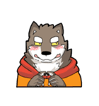 Brown Wolf（個別スタンプ：16）