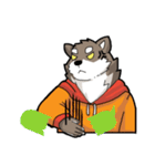Brown Wolf（個別スタンプ：18）