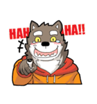Brown Wolf（個別スタンプ：20）