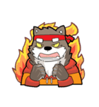 Brown Wolf（個別スタンプ：21）