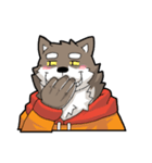 Brown Wolf（個別スタンプ：27）