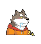 Brown Wolf（個別スタンプ：30）