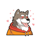 Brown Wolf（個別スタンプ：31）