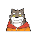 Brown Wolf（個別スタンプ：33）